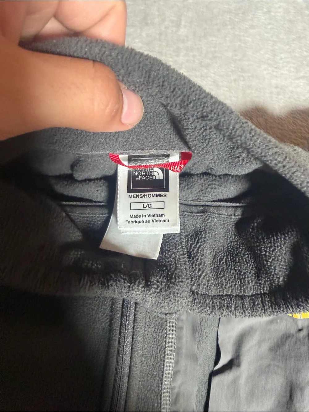 The North Face Black Lightweight Half-Zip Pullover Jacket